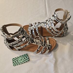 Trary Mamie Gladiator Flat Sandals